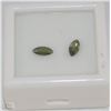 Image 1 : TRP270) NATURAL TOURMALINE 2PCS= 1CT FOR EARRINGS