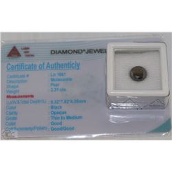 TRP250) MOISSANITE 2.31CT WITH COA