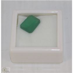 TRP280) NATURAL GREEN ONYX 5.5CT HEATED