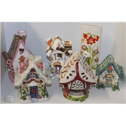 A LOT OF TEALIGHT CANDLE HOLDERS