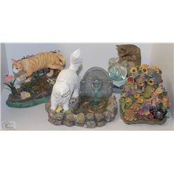 A LOT OF ANIMAL THEMED DECORATIONS