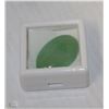 Image 1 : TRP275) GREEN DRAGON VEINS AGATE OVAL CAB 30CT