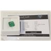 Image 1 : TRP246) EMERALD 6.1CT WITH COA