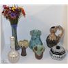 Image 1 : COLLECTION OF VASES, TRINKET BOXES, AND MORE