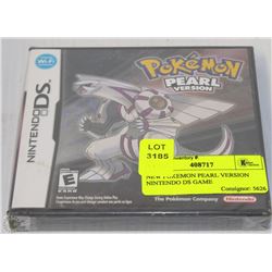 NEW POKEMON PEARL VERSION NINTENDO DS GAME