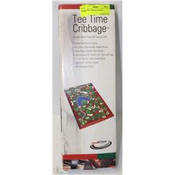 TEE TIME CRIBBAGE BOARD