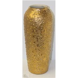 22K GOLD PLATED VASE