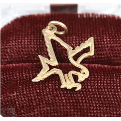 10K EAGLE PENDANT