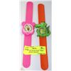 Image 1 : 2 NEW KIDS YOUTH "SNAP" STRAP WATCHES INCL DRAGON