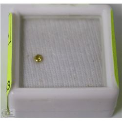 TRP267) NATURAL GOLDEN DIAMOND 0.05CT