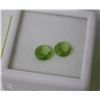 Image 1 : TRP259) NATURAL PERIDOT 1CT EACH 2PCS FOR EARRINGS