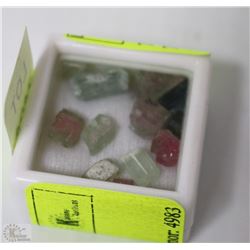 TRP260) NATURAL ROUGH TOURMALINE 12CT
