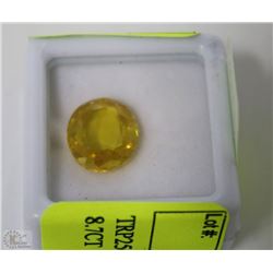 TRP256) LAB CREATED SAPPHIRE 8.7CT