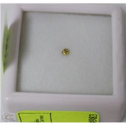 TRP266) NATURAL GOLDEN DIAMOND 0.05CT