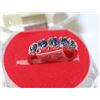 Image 1 : #18-BLUE SAPPHIRE  .925 SOLID SILVER RING
