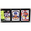 Image 1 : 3 ASSORTED CONNOR MCDAVID HOCKEY CARDS INCL