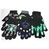 Image 1 : 6PK OF HALLOWEEN GLOW IN THE DARK GLOVES