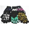 Image 1 : 6PK OF HALLOWEEN GLOW IN THE DARK GLOVES
