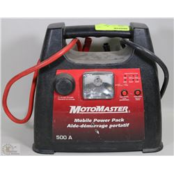 MOTORMASTER 500 AMP MOBILE POWER PACK