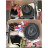 Image 1 : 2 BOXES OF HALLOWEEN COSTUMES ,MASKS ,WIGS &