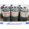 Image 1 : TRAY LOT OF 6 NEW COLEMAN PROPANE BOTTLES