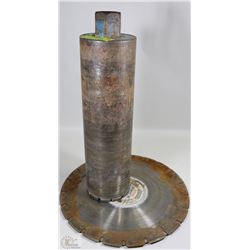 3 STIHL CONCRETE CUTTING WHEELS AND 4.5" DIAMETER