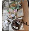 Image 1 : BOX OF ESTATE DECORATIVE ITEMS
