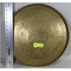 ESTATE BRASS SERVING TRAY