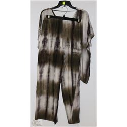 CHALET ET CECI WOMENS SHIRT/PANT SET SIZE SMALL