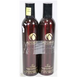 LOT OF 2 ALTERNA AGE FREE PROTECTANT MOUSSE