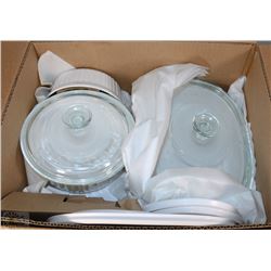 NEW 15PC FRENCH WHITE CORNINGWARE BAKING SET