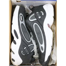 NEW REEBOK RUNNING SHOES BLACK AND WHITE SIZE 13