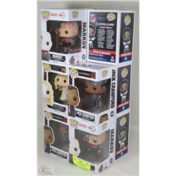11 NEW POP! FIGURINES INCL FOOTBALL, TELEVISION &