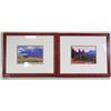 Image 1 : SET OF TWO SOUTH WEST ARIZONA FRAMED PICTURES BY