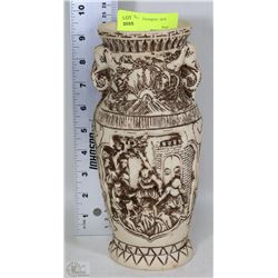 ESTATE RELIGIOUS VASE