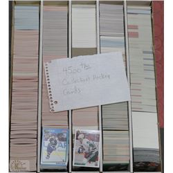 4500+ ASSORTED HOCKEY COLLECTOR CARDS