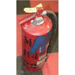 LARGE FIRE EXTINGUISHER .FULLY CHARGED