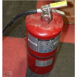 LARGE FIRE EXTINGUISHER .FULLY CHARGED