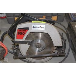 CRAFTSMAN 950 ELECTRIC 7 1/2" CIRCULAR SAW