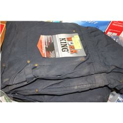 NEW WORK KING DELUXE INSULATED BIB OVERALL  XL