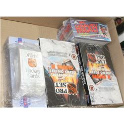 LOT OF ALL NEW HOCKEY CARDS PACKAGES