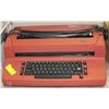 Image 1 : VINTAGE RED IBM TYPEWRITER
