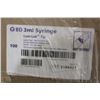 Image 1 : CASE OF BD BOXES 3ML SYRINGES NO PINS 800 PER CASE