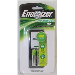 NEW ENERGIZER RECHARGE MINI AA/AAA CHARGER