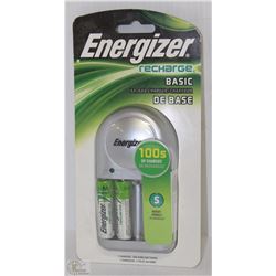 NEW ENERGIZER RECHARGE BASIC AA/AAA CHARGER