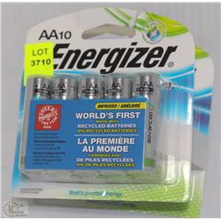 NEW SET OF TWO PACKS ENERGIZER RECHARGEABLE AA BATTERIES