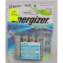 NEW SET OF 3 PACKS ENERGIZER RECHARGEABLE AA BATTERIES