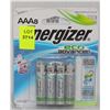 Image 1 : NEW SET OF 5 PACKS ENERGIZER RECHARGEABLE AAA BATTERIES