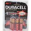 Image 1 : NEW DURACELL QUANTUM SET OF 4 PACKS AA BATTERIES