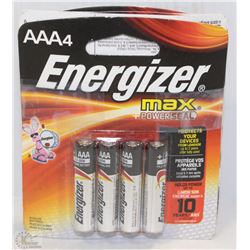 NEW SET OF 5 PACKS ENERGIZER MAX AAA BATTERIES